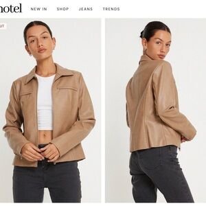 PRICE DROP! Jaga Leather Jacket in Tan
